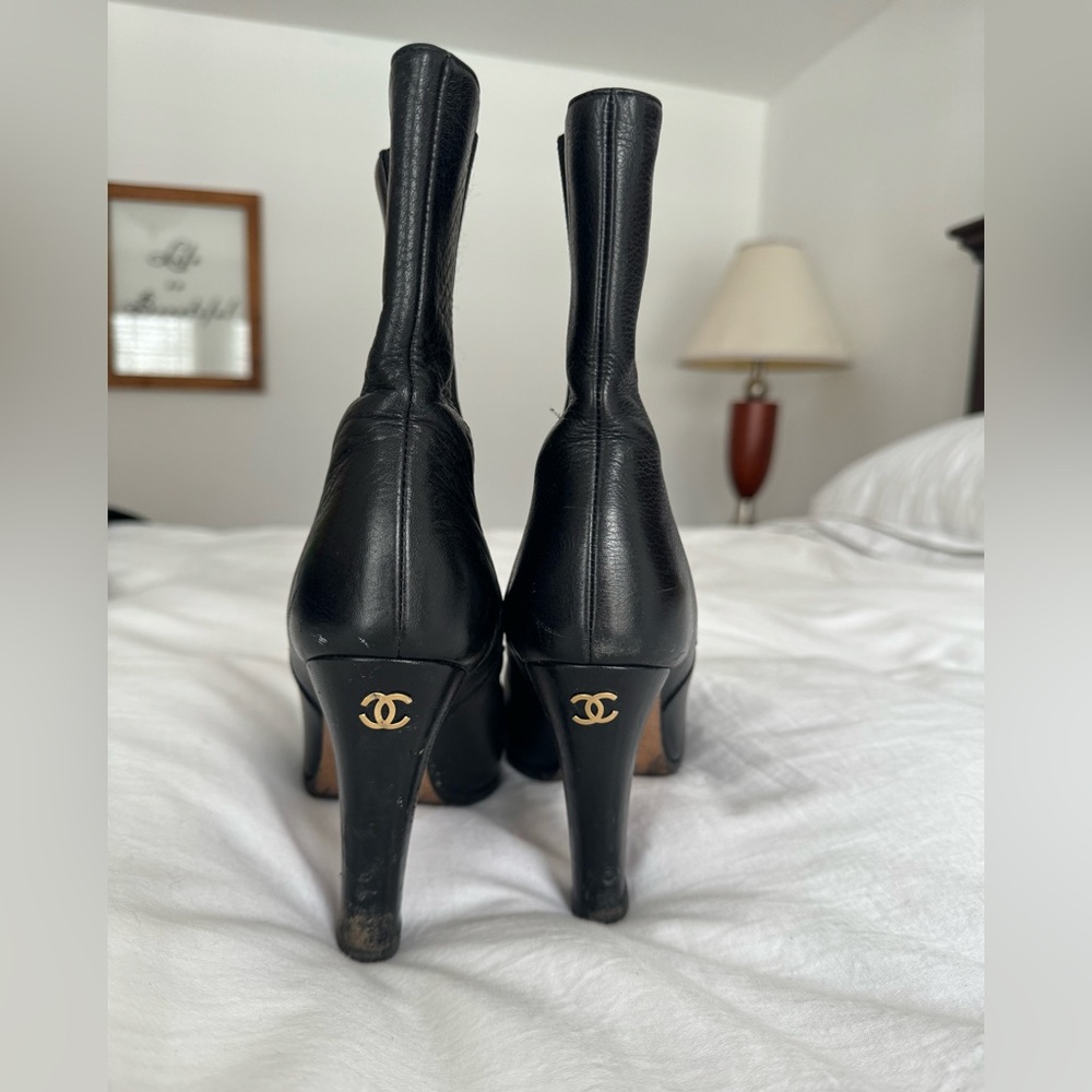 Chanel boots size 7